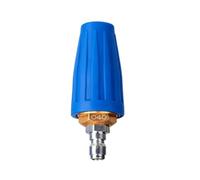 Boquilla Turbina Rotativa 4000 PSI For Hidrolavadora, Conexión Rápida 1/4" | Aleación aluminio y acero inoxidable, carcasa ABS, ladrillo hormigón vinilo, caudales 025 035 040