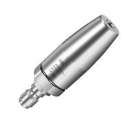 Boquilla Turbo para lavadora a presión giratoria para agua fría y caliente con conexión rápida de 1/4 de acero inoxidable de 3625 PSI 030