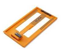 BORA NGX - Placa de sierra circular RT para cortes rectos, diseñada para su uso con sistema de borde de abrazadera Bora NGX y WTX, ajustable para adaptarse a la mayoría de sierras circulares 546001