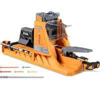 BORA Plantilla automática de agujero de bolsillo con 50 tornillos recubiertos de color, guía de taladro de ajuste automático, kit de plantilla de agujero de bolsillo para carpintería, para materiales