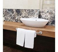 Borde antisalpicaduras cocina Grey Marbles 195_x_23,5_cm 100% Made in Italy con tinta no tòxica, ignìfuga y resistente al agua