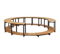 Borde De Bañera Hidromasaje Madera Maciza De Acacia 273x53 Cm Vidaxl