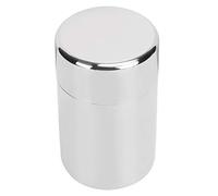 BORDSTRACT Bote de Lata de Té Con Tapas Dobles Herméticas, Recipiente de Té Para Té Suelto Y Bolsitas de Té de Acero Inoxidable 304(400ml)