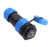BORDSTRACT Conector de Enchufe de Aviación IP68 SP21, Impermeable 500V 30A Cable a Cable para Instalación 2 Pines
