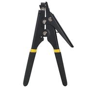 BORDSTRACT Pistola de Amarre con Cremallera, Herramienta Multifuncional para Cortar, Atar, Tensar y Mazo de Cables(Black)