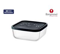 Borgonovo Fiambrera Cuadrada Igloo Lines 15cm