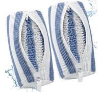BoriYa Bolsa para Lavar Zapatillas en Lavadora - 2026 Nueva Actualización Laundry Bag Shoes 2 piezas Microfibra Bolsa Zapatos Lavadora Limpieza 360, Cremallera con Hebilla Saco para Lavar Zapatillas