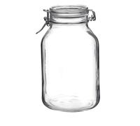 Bormioli Fido # 203444# tarros de Cristal con Cierre de Clip, Original, 3 L