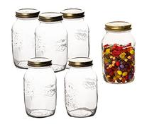 Bormioli Haushaltsglas Quattro Stagioni-Bote de Cristal (1500 ml) Vaso de Rosca