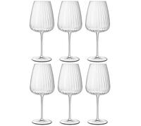 Bormioli Luigi Speakeasies - Juego de 6 copas de vino tinto de cristal de 70 ristal sonoro superior de alta tecnología.
