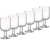 Bormioli Rocco 091212 Hosteria - Juego de 6 copas Goblet, cristal, 34,5 cl