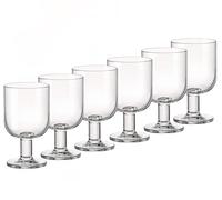 Bormioli Rocco 091229 Hosteria - Juego de 6 copas grandes, cristal, 28 cl
