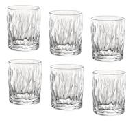 Bormioli Rocco 580512BAC121990 Juego de 6 Vasos DOF, Vidrio, Transparente