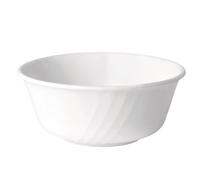Bormioli Rocco Bol multiusos Ebro de vidrio opal 12 cm | Blanco, Vidrio opal, acabado brillo, 12 cm, apilable, apto para microondas, apto para frigorífico, fácil de limpiar