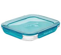 Bormioli Rocco, Contenedor Con Tapa, Frigoverre 23 X 18 Cm