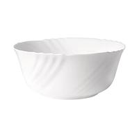 Bormioli Rocco Ensaladera Ebro de Opal 23cm | Blanco, Opal, acabado brillo, 23cm