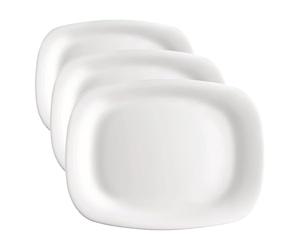 Bormioli Rocco fuente, Blanco, 34 x 24 cm (Paquete de 3)