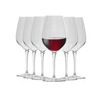 Bormioli Rocco InAlto Tre Sensi - Copa de vino (tamaño grande, 6 unidades, 18,5 onzas), transparente