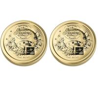 BORMIOLI ROCCO QUATTRO STAGIONI - Set 2 Tapas Inox 86Mm (Paquete de 2)