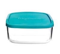 Bormioli Rocco – Fiambreras cristal herméticas Set 3 (rect., red., cuad.) 450–3710 ml