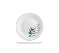 BORMIOLI ROCCO Set 6 Piatti Opale Botanica Verde Frutta Cm20