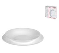 Bormioli rocco Tabla de Servicio 12pz Vidrio Opal Blanco Luna (6piani/6fondi)