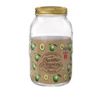 Bormioli Rocco Tarro de Conserva Vidrio Quattro Stagioni 3,8 L (6 Unidades)