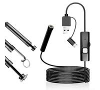 Boroscopio digital 1200P HD Snake Camera 5.5mm IP65 resistente al agua con 6 LED para fregadero tubo pared ventilación conducto herramienta de examen (350 cm)