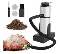 BORUIT Set de Ahumado Pipa de Humo Smoking Gun Portátil Cocina Molecular con Chips de Madera para Comida, Carnes, Quesos, Bebidas (SK 306)