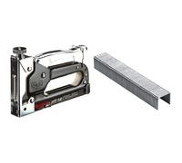 Bosch 0 603 038 001 - Grapadora manual HT 14 - - - 0603038001 (pack de 1) + 2 609 255 821 - Grapa o 53 (pack de 1000)