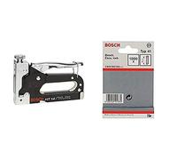 Bosch 0603038001 HT 14 - Grapadora manual, una unidad + Pasador tipo 41-14 mm (pack de 1000)