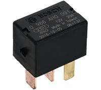 Bosch 0986AH0091 Micro relé de 12 V 20 A, IP5K4, temperatura de funcionamiento de -40 ° a 125 °C, relé de 4 pines
