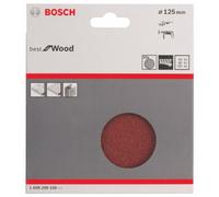 Bosch 1 609 200 158 - Juego de hojas lijadoras, 10 piezas - 125 mm, 2x40; 4x80; 4x120 (pack de 10)