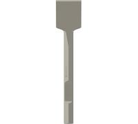 Bosch Cincel pala 1 618 661 000 – inserción hexagonal 28 mm x 400 x 80 mm – pack de 1