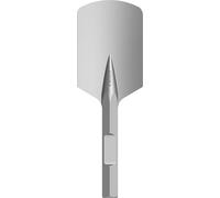 Bosch 1 618 662 000 - Cincel pala con inserción hexagonal de 28 mm x 400 x 135 mm, pack de 1