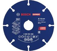 Bosch 1 disco de corte Expert Carbide Multi Wheel (para madera dura, madera con clavos, diámetro de 115 mm, accesorio profesional, amoladora angular pequeña)