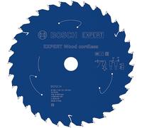 Bosch 1 hoja de sierra circular sin cable de EXPERT Wood para sierras circulares de mano (para madera blanda, madera dura, diámetro mm, accesorios profesionales para sierras circulares inalámbricas)
