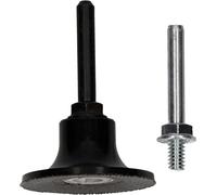 Bosch 1 placa de apoyo con soporte tipo R (50 mm de diámetro, accesorio profesional para amoladora angular)