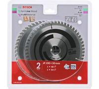 Bosch: 1 sierra circular Optiline para madera + 1 juego de hojas de sierra para múltiples materiales