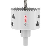Bosch 1 sierra perforadora con adaptador para varios materiales (para acero, paneles de yeso, diámetro de 65 mm, taladro de accesorios profesionales)