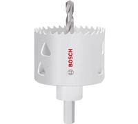 Bosch 1 sierra perforadora con adaptador para varios materiales (para acero, paneles de yeso, diámetro de 60 mm, taladro de accesorios profesionales)