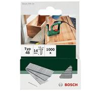 Bosch Clavo Tipo 48 1000x – 14 mm × 1,8 mm para Madera – Accesorios Grapadora Manual