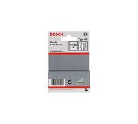 Bosch 1000x Clavos tipo 40 (Longitud 19 mm, Professional Accesorios Grapadora a batería, Grabadora de mano)