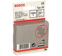 Bosch 1000x Grapas con lomo estrecho, recubiertas con resina, tipo 55 (Longitud 19 mm, Professional Accesorios Grapadora a batería, Grabadora de mano)