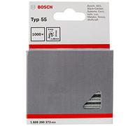 Bosch 1000x Grapas de lomo estrecho, tipo 55 | Longitud 16 mm, Professional Accesorios Grapadora a batería, Grabadora de mano