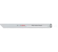 Bosch 100x Hoja de sierra sable PRO Pallet Repair S1132VFR (para Acero, Madera con clavos, Longitud 225 mm, Professional Accesorios Sierra sable)