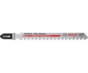 Bosch 10x Hoja de sierra de calar EXPERT Fiber Plaster T141HM | para Tableros de fibrocemento, Panel de cartón-yeso, Longitud 100 mm, Professional Accesorios Sierra de calar