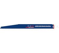 Bosch 10x Hoja EXPERT Multi Material Demolition S1269XHM (para Madera con metal, Madera de construcción con mortero y clavos, Longitud 300 mm, Professional Accesorios Sierra sable)