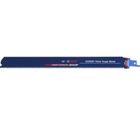 Bosch Hoja para sierra sable Expert S 1255 CHC – Thick Tough Metal – 300 mm – 10 unidades