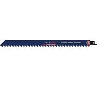 Bosch 10x Hojas de sierra sable EXPERT Aerated Concrete S1241HM (para Hormigón celular, Hormigón celular, Longitud 300 mm, Professional Accesorios Sierra sable)
